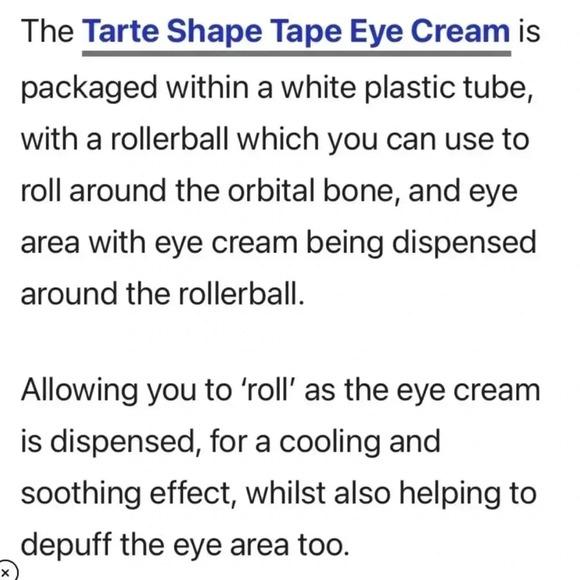 Tarte Shape Tape Eye  Cream Roller Ball - Picture 8 of 9